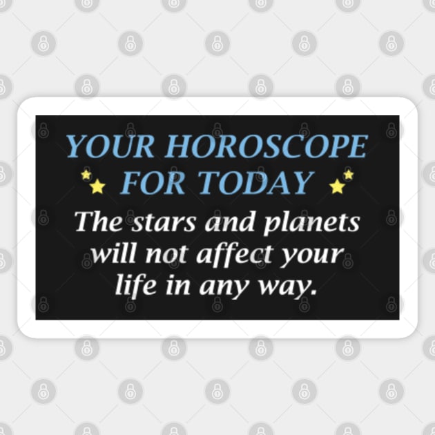 Your Horoscope For Today Sticker by VectorPlanet